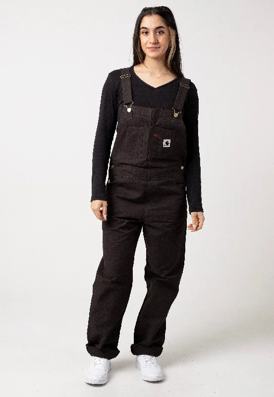 Carhartt WIP - W' Bib Overall Straight Rinsed Tobacco - Dungarees