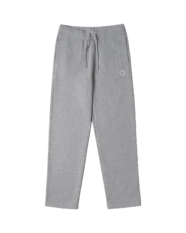 GREY STRAIGHT LEG SWEATPANTS