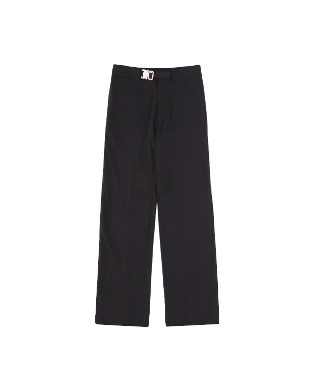 LIGHTWEIGHT COTTON BUCKLE PANT