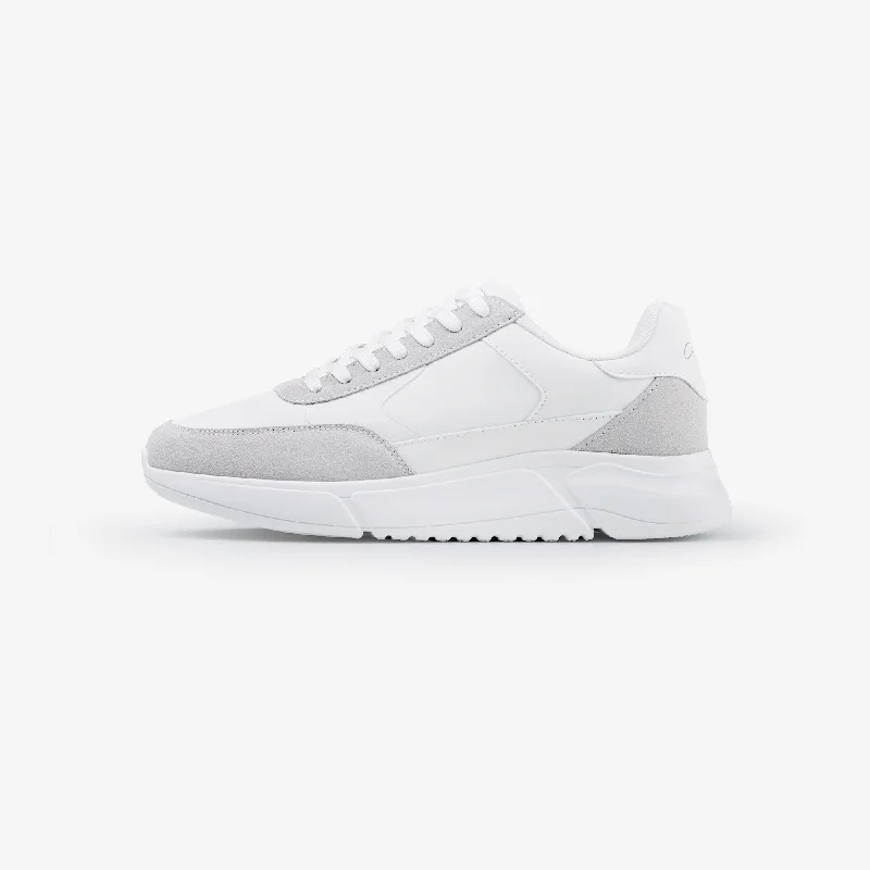 Premium LTHR Runner | White