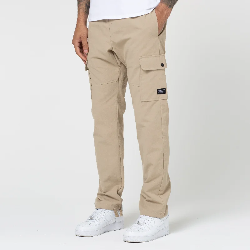 Ripstop Open Hem Cargo Pant | Sand