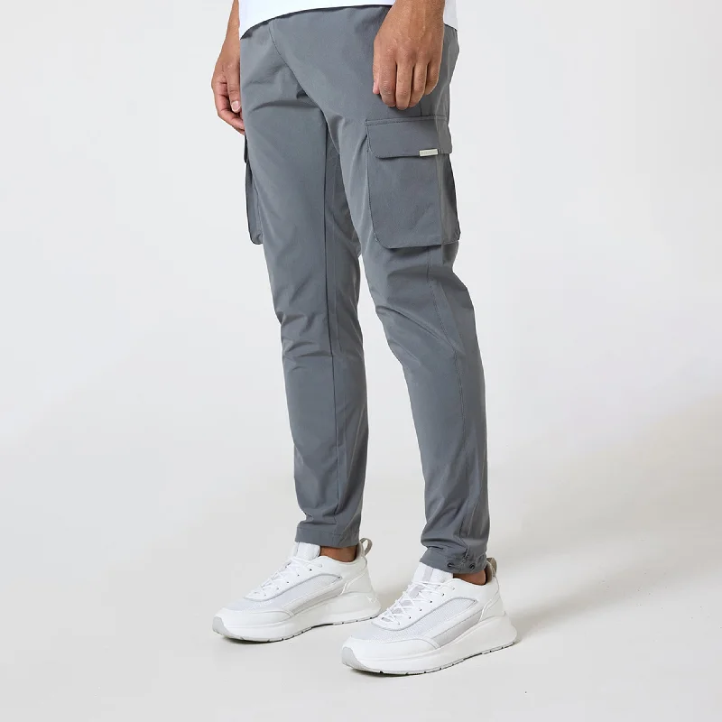 Stretch Tech Cargo Pant | Mid Grey