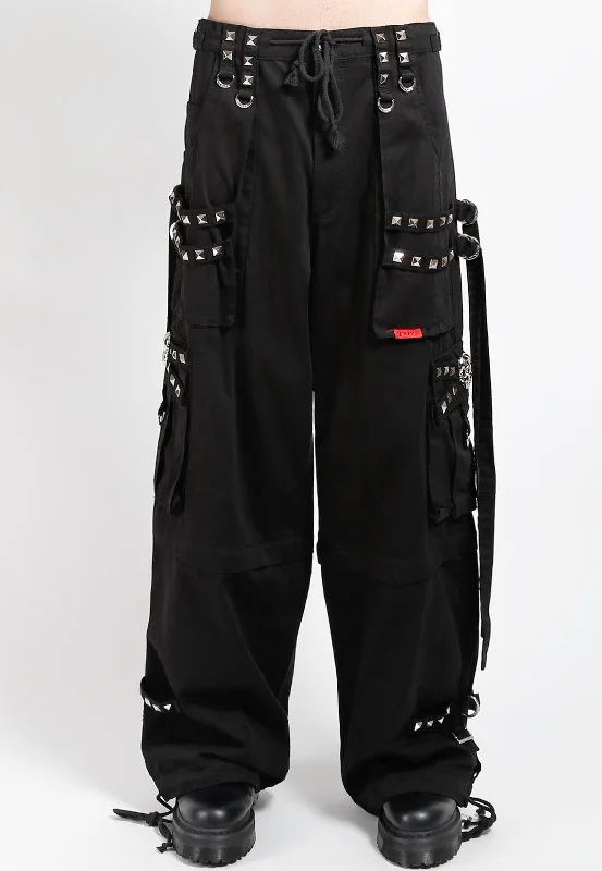 Tripp NYC - Stud Zip Off Cargo Black - Pants