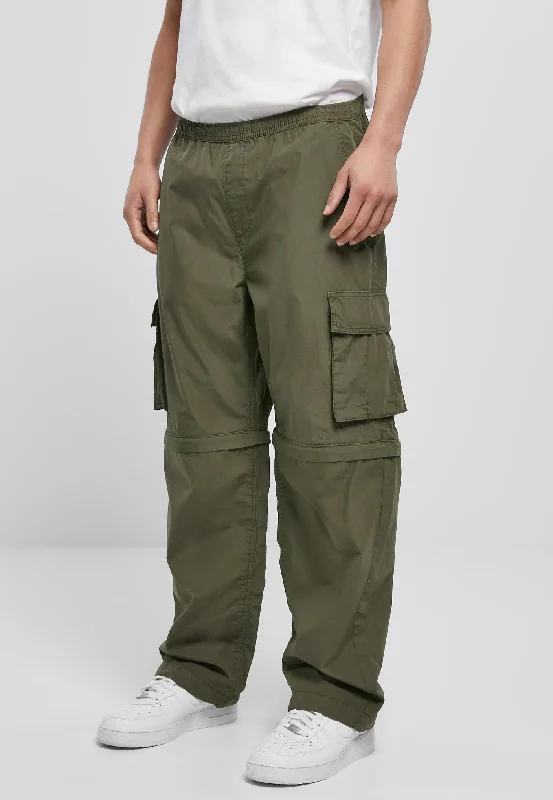 Urban Classics - Zip Away Olive - Pants