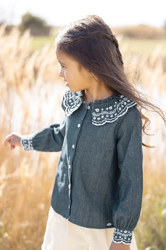 Chemise - Jean indigo