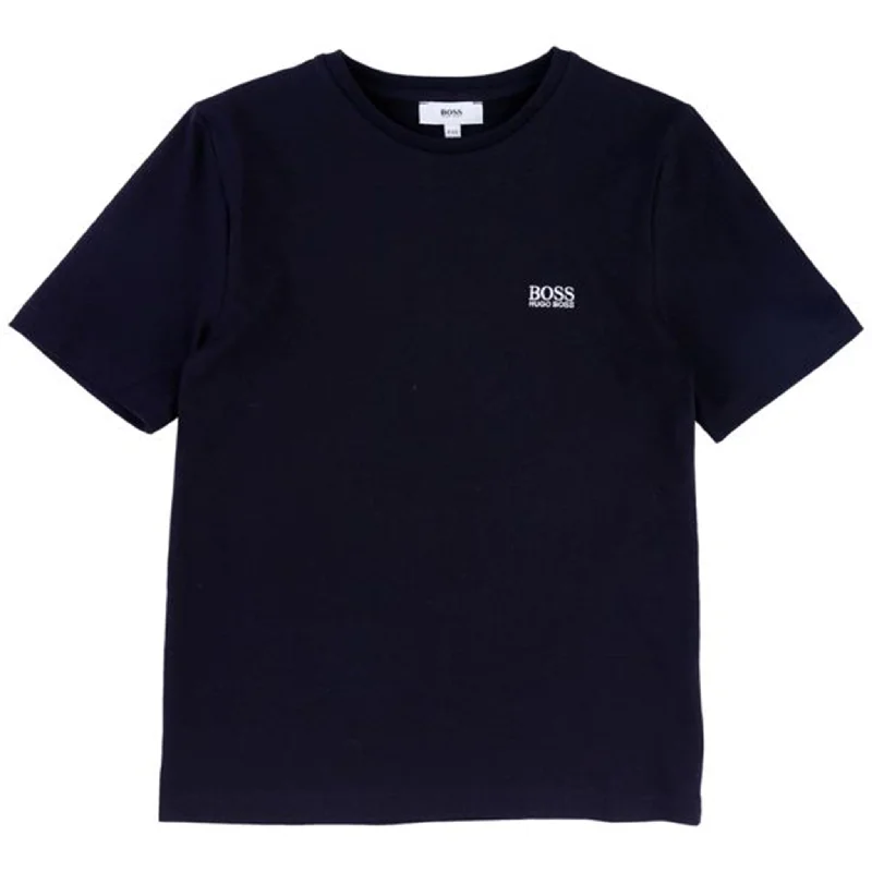 Hugo Boss Boy Tee Short Sleeves Navy