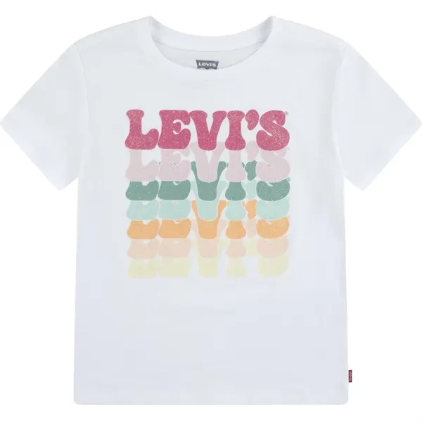 Levi's Organic Retro Levis T-Shirt Bright White