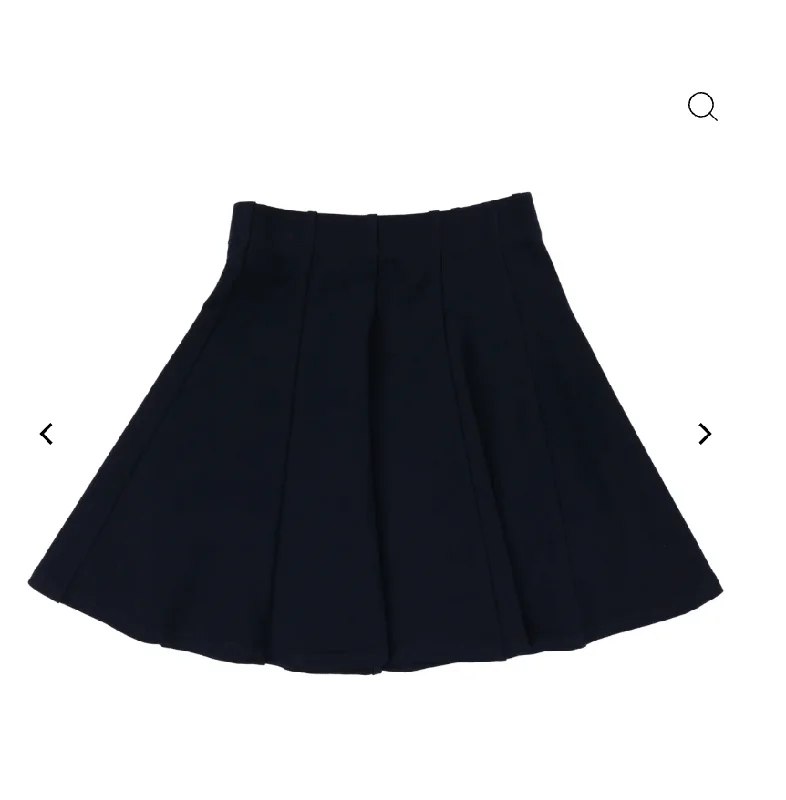 Lil Legs Panel Skirt Navy