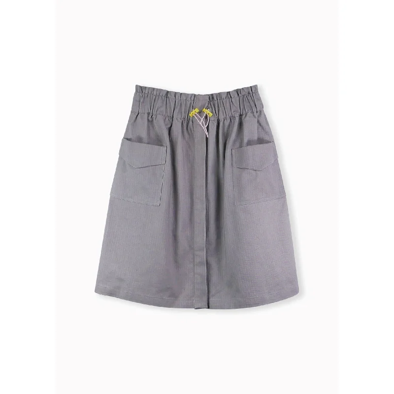 LMN3 December Sky Grey Skirt No 35