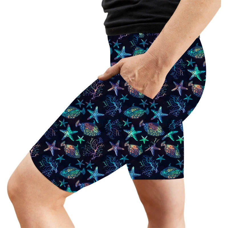 Aquarium Deluxe Pocket Shorts