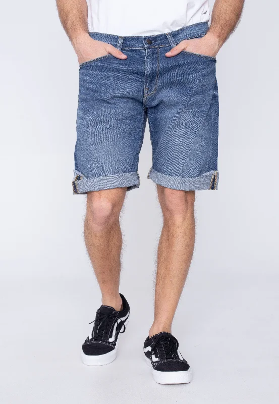 Carhartt WIP - Swell Blue Mid Used Wash - Shorts