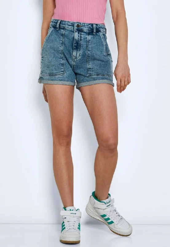 Noisy May - Be Katy Slim Light Blue Denim - Shorts