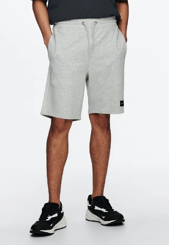 Only & Sons - Neil Life Light Grey Melange - Shorts