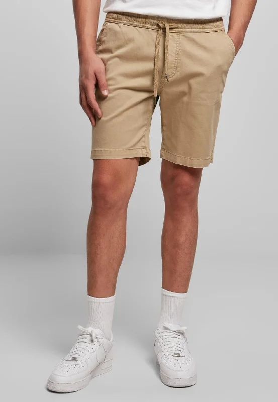 Urban Classics - Stretch Twill Jogging Unionbeige - Shorts