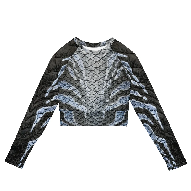 Manta Recycled Cropped Rash Guard