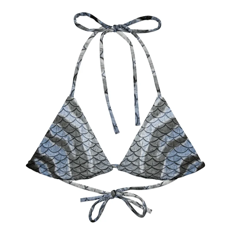 Manta Recycled String Bikini Top