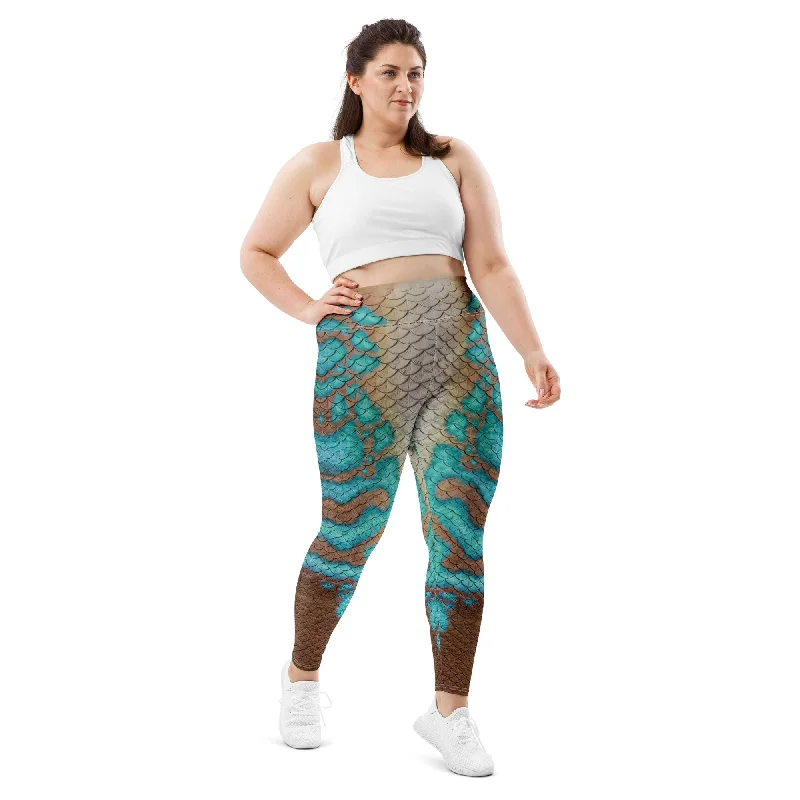 Queen Conch Plus Size Leggings